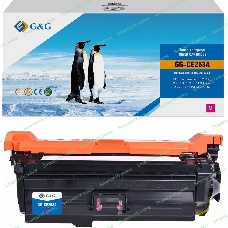 Картридж лазерный G&G GG-CE253A CE253A пурпурный (7000 стр.) для HP CLJ CP3525n/CP3525dn/CP3525X/CP3520/CM3530fs MFP/CM3530 MFP