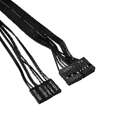 Компьютерный корпус Miditower ExeGate CP-601 Black, ATX, (без БП), 2хUSB, Audio
