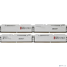 Оперативная память Kingston Fury Beast, DDR5, 64GB (1x64GB), 5600 MHz, CL40, с радиатором, чёрный