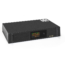 ИБП ExeGate ServerRM UNL-850.LCD.AVR.2SH.3C13.USB.2U (850VA/510W, Color LCD, AVR, 2*Schuko+3*C13, USB, батарея 12V 9Ah, 2U, установка в стойку, Black)