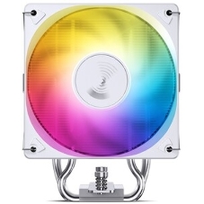 Кулер для процессора CPU Cooler JONSBO CR-1000 V3 PRO ARGB (230W, 4-pin PWM, 157mm, Al/Cu, 6x6mm, ARGB, 1x120mm, 70.8CFM, 33.2dBA, 1800RPM, S: 1851/1700/1200/115X, AM4/AM5 White)