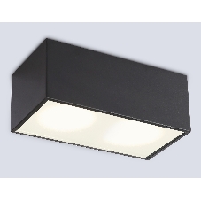 Светильник Ambrella light TN6535/2 BK черный IP44 GX53/2 200*100*80