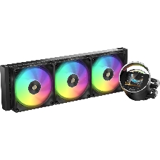 Система охлаждения Ocypus Sigma L36 BK ARGB, 360мм, LCD Pump 2.4