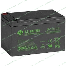 Батарея для ИБП B.B. Battery BC 12-12 (12V 12Ah)