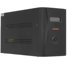 Источник бесперебойного питания ExeGate SpecialPro Smart LLB-2000.LCD.AVR.EURO.RJ 2000VA/1200W, LCD, AVR, 4 евророзетки, RJ45/11, черный