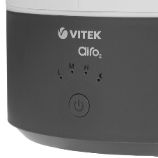 Увлажнитель воздуха Vitek VT-2346(MC) белый/серый, 30 м², 5 л