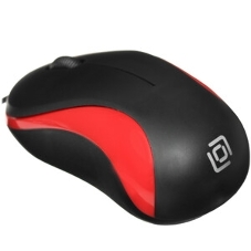 Мышь проводная Oklick 115S черный, 1200 dpi, USB, кнопки - 3