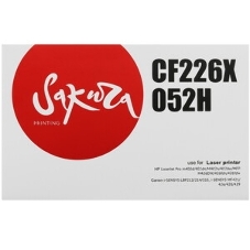 Картридж Sakura CF226X/052H для HP и Canon, черный, 9200 к.