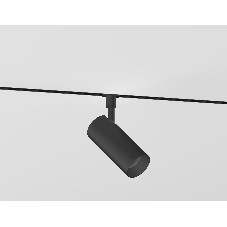 Трековый светильник GL2305 BK черный IP20 12W 3CCT 3000-6000K 48V 24° D45*100
