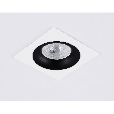 Светильник встраиваемый Ambrella light TN102727 WH/BK белый/черный GU5.3 92*92*23