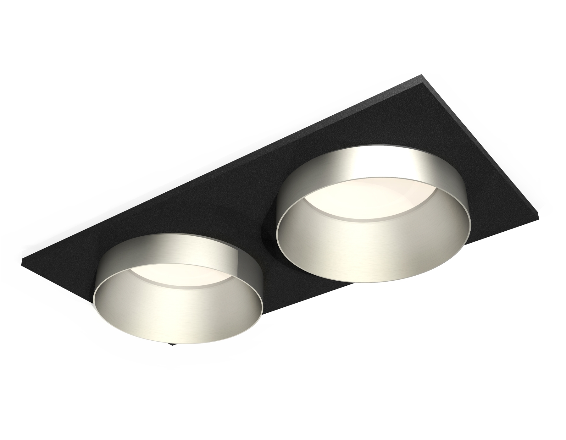 Комплект встраиваемого светильника Ambrella light XC6526023 SBK/MCH черный песок/хром матовый MR16 GU5.3 (C6526, N6133)