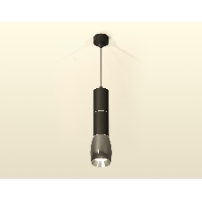 Светильник Ambrella Light XP1123010 DCH/SBK/PSL черный хром/черный песок/серебро полированное MR16 GU5.3
