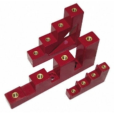 Изолятор ступенчатый ИС4-40 (М8) силовой с болтом IEK YIS11-4-40-B