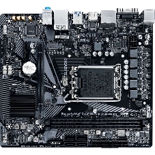 Материнская плата GIGABYTE H610M S2H V2, LGA1700, Intel H610, 2xDDR5, 4xSATA, 1xM.2, 1xPCIe 4.0 x16, DisplayPort, HDMI, D-Sub, 1x1Gb LAN, 3x3.5 мм, 7.1, microATX