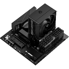 Кулер для процессора ID-COOLING SE-214-XT V2 черный LGA1851/1700/1200/115X/AM5/AM4 (16шт/кор, TDP 200W, PWM, 4 тепл.трубки прямого контакта, FAN 120мм) RET