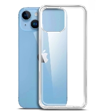 Чехол (клип-кейс) BoraSCO для Apple iPhone 14 Plus прозрачный (70799)