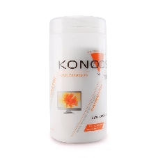 Чистящие средства Konoos KBF-100 Салфетки для ЖК-экранов в банке, 100 шт.