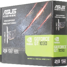 Видеокарта Asus GT1030-2G-BRK nVidia GeForce GT 1030 2048Mb 64bit GDDR5 1228/6008/HDMIx1/DPx1/HDCP PCI-Elow profile Ret