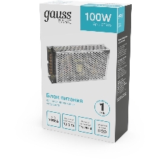 Блок питания Basic 12V 100W IP20 1/50