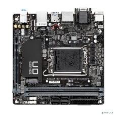 Материнская плата Gigabyte H610I DDR4, LGA 1700, Intel H610, 2xDDR4, 4xSATA, 1xM.2, 1xPCIe 4.0 x16, 1xHDMI, 1xVGA, 2xDP, 1x 1Gb LAN, 2xUSB-A 3.2 Gen 1, 4xUSB-A 2.0, 3x 3.5 мм, 7.1, Mini-ITX