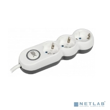 Удлинитель IEK У03В 3 места 2P+PE/3м 3х1,5 мм2 16А/250В UNO