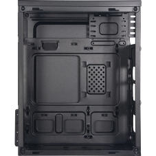 Компьютерный корпус KingPrice KPCC-MN208 черный без БП mATX 1x80мм 2x120мм 2xUSB 2.0 audio
