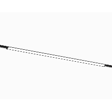 Трековый светильник GL2320 BK черный IP20 10W 3CCT 3000/4200/6400K 48V 200*10*37