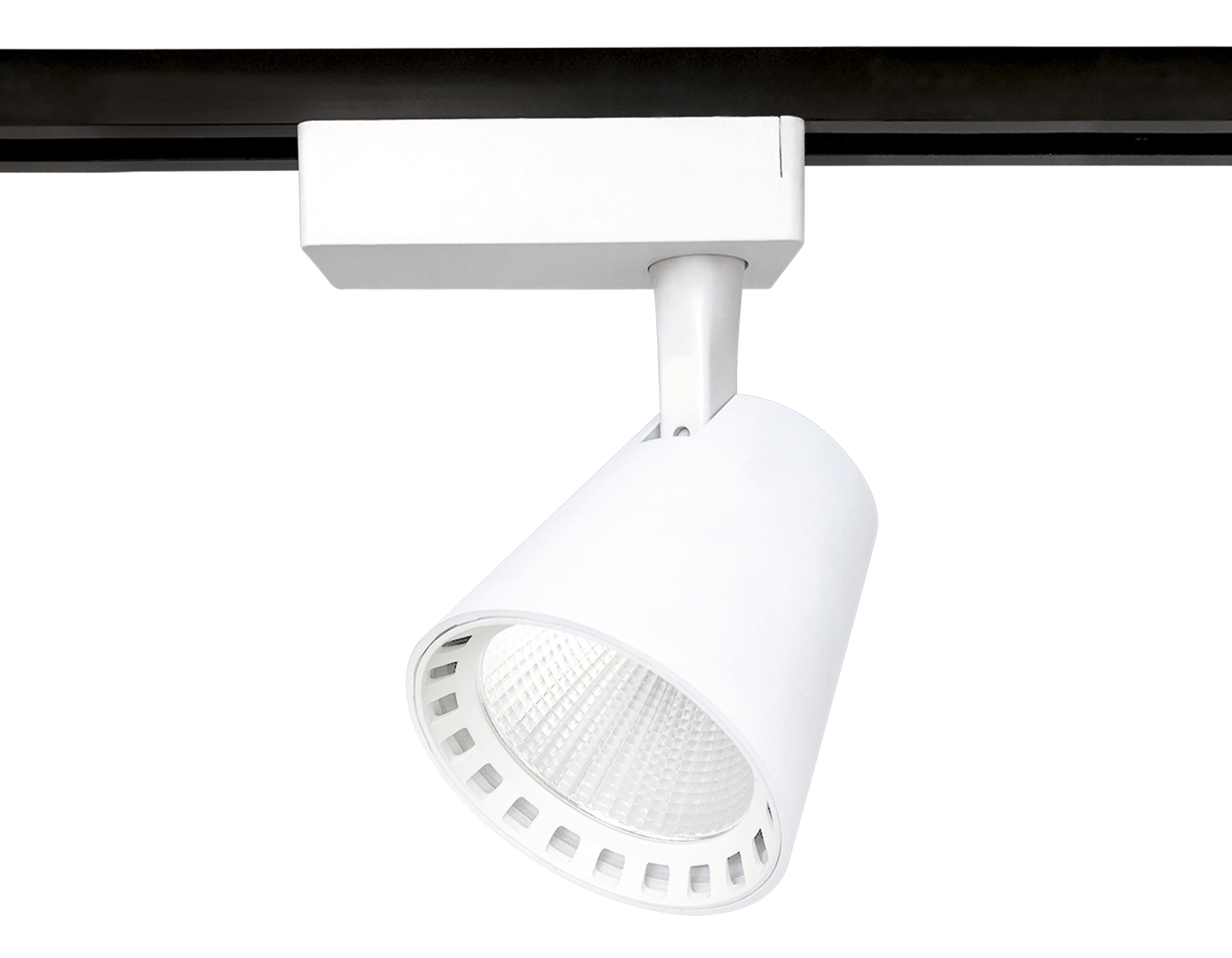 Трековый однофазный светодиодный светильник Ambrella light GL5975 WH белый LED 24W 4200K 24°