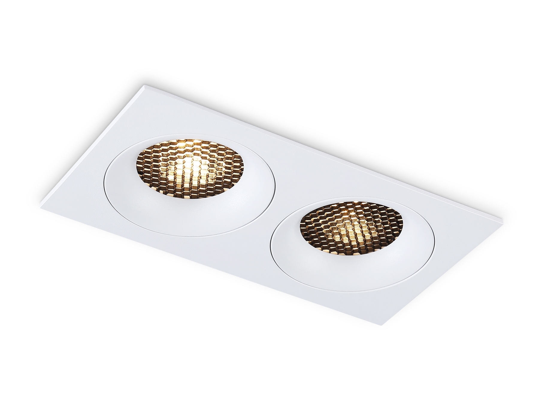 Светильник встраиваемый Ambrella light TN102731/2 WH белый GU5.3 175*92*23