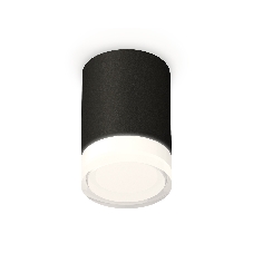 Светильник Ambrella Light XS7422023 SBK/FR/CL черный песок/белый матовый/прозрачный MR16 GU5.3 (C7422, N7160)