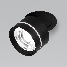 Встраиваемый светодиодный светильник 25035/LED 8W 4200K чёрный