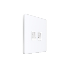 Systeme Electric Systeme Infinity Арктический лед Розетка информационная RJ-45 кат.5e 2-я
