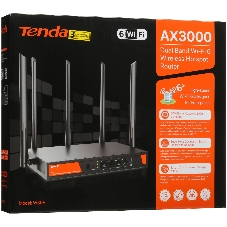 Маршрутизатор Wi-Fi Tenda 3000MBPS W30E