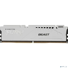 Оперативная память Kingston Fury Beast, DDR5, 64GB (1x64GB), 5600 MHz, CL40, с радиатором, чёрный