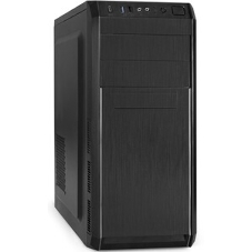 Компьютерный корпус Miditower ExeGate XP-334UC-UNS450 (ATX, БП UNS450 с вент. 12см, 1хUSB/1хUSB 3.0/1хTypeC, аудио, черный)