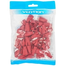 Колпачки изолирующие Vention для разъемов RJ-45 (50 шт.) красный