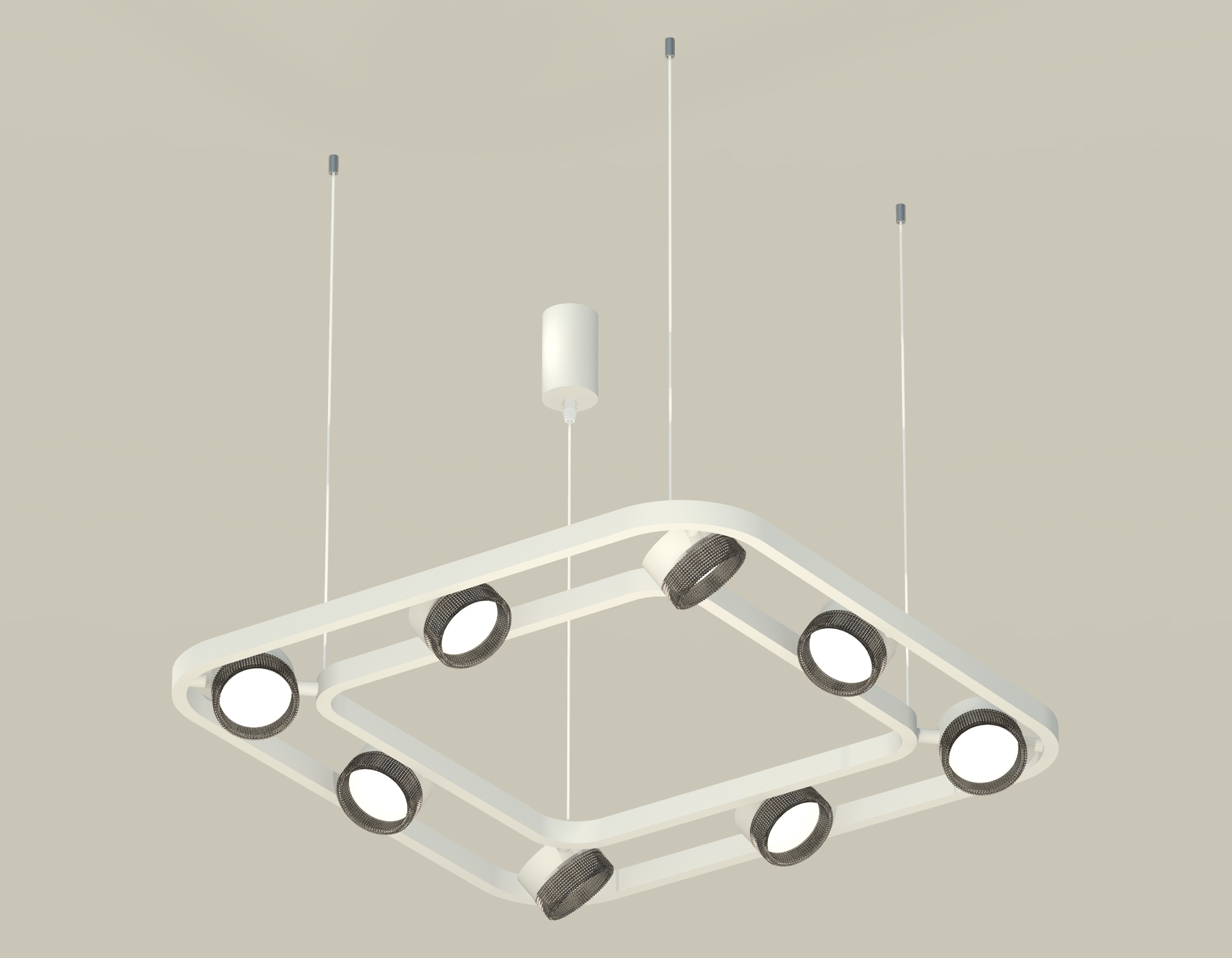 Светильник Ambrella light XB9177200/8 SWH/BK белый песок/тонированный GX53 (C9177, N8484)