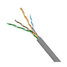 Кабель NewMax FTP CCA, 4 пары, cat.5e, PVC, серый, 305 м.