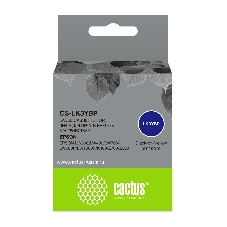 Картридж ленточный Cactus CS-LK3YBP черный шрифт, желтый фон (9 мм, 9 м) для Epson LW300/LW400/LW700/LW600P/LW1000P/K400/Z700/Z900