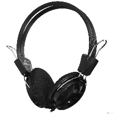 Проводные наушники Oklick HS-M200 черный, накладные, Jack 3.5 мм