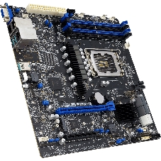 Материнская плата серверная ASUS P13R-M, LGA1700, Intel C262, 4xDDR5 (ECC), 8xSATA, 1xM.2, 1xPCIe 5.0 x16, 1xPCIe 3.0 x8, 1xVGA, 3x1Gb LAN, 3xUSB-A 10Gbps, mATX