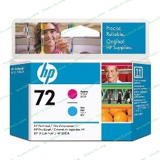 Картридж струйный HP №72 C9383A пурпурный/голубой печатающая головка для HP DJ T1100/T610