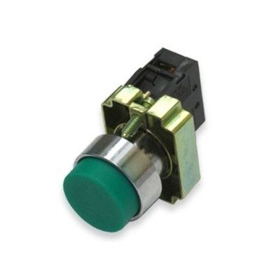 Кнопка управления IEK LAY5-BL31 без подсветки зеленая 1з