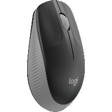 Мышь беспроводная Logitech M190 черный/серый, 1000 dpi, радиоканал, USB, кнопки - 3