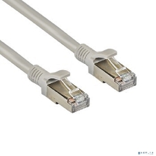 Патч-корд ExeGate FTP-RJ45-RJ45-C5e-CU-5M-GY, FTP, cat.5e, 5м, медь, серый