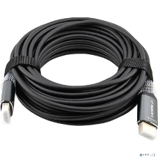 Кабель аудио-видео Cactus CS-HDMI-AOC-2-10 HDMI (m)/HDMI (m) 10м. позолоч.конт. черный