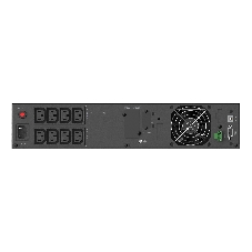 Источник бесперебойного питания CBR PLS-1KRT-8I-LCHERSC / 1000ВА / 900Вт / 8 x C13, HID-USB, RS232, EPO, SNMP slot