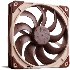 Кулер для корпуса Case Cooler Noctua NF-A14x25 G2 LS-PWM (140x140x25mm, 4-pin PWM, 48.03CFM, 11.4dBA, 800RPM, Beige/Brown)