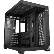 Компьютерный корпус без блока питания PCCooler C3T700 BK, Midi-Tower, TG, no fans, 1xUSB-A 3.0 + 1xUSB-A 2.0 + 1xUSB-C, ATX, mATX, mITX черный