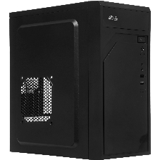 Компьютерный корпус KingPrice KPCC-MN208 черный без БП mATX 1x80мм 2x120мм 2xUSB 2.0 audio